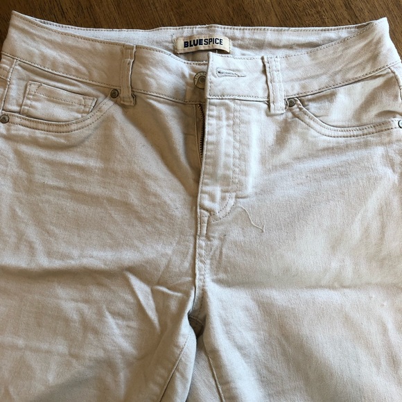 Blue Spice Khaki Jeggings - Picture 7 of 8